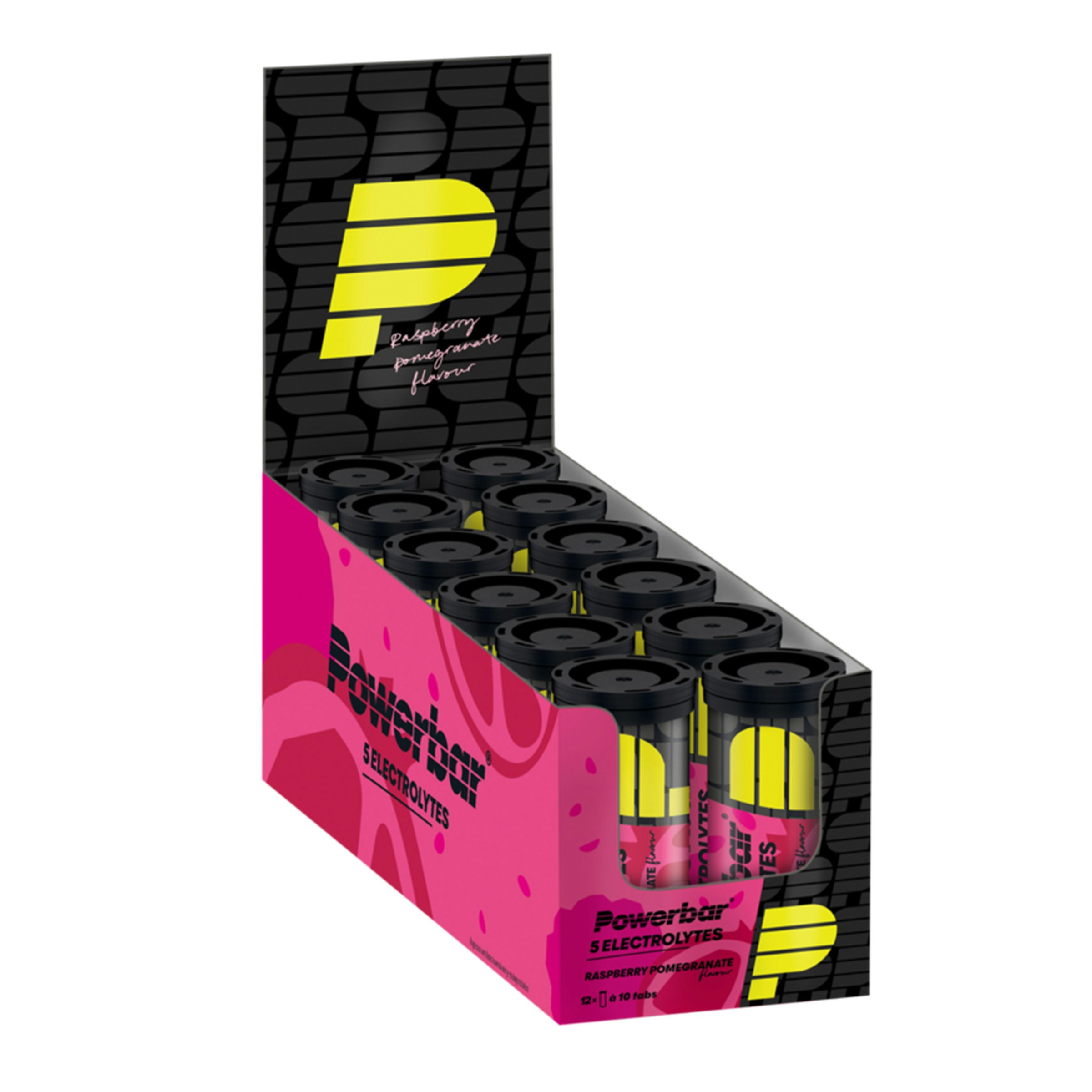Powerbar Electrolyte Tablet Raspberry Pomegranate Box