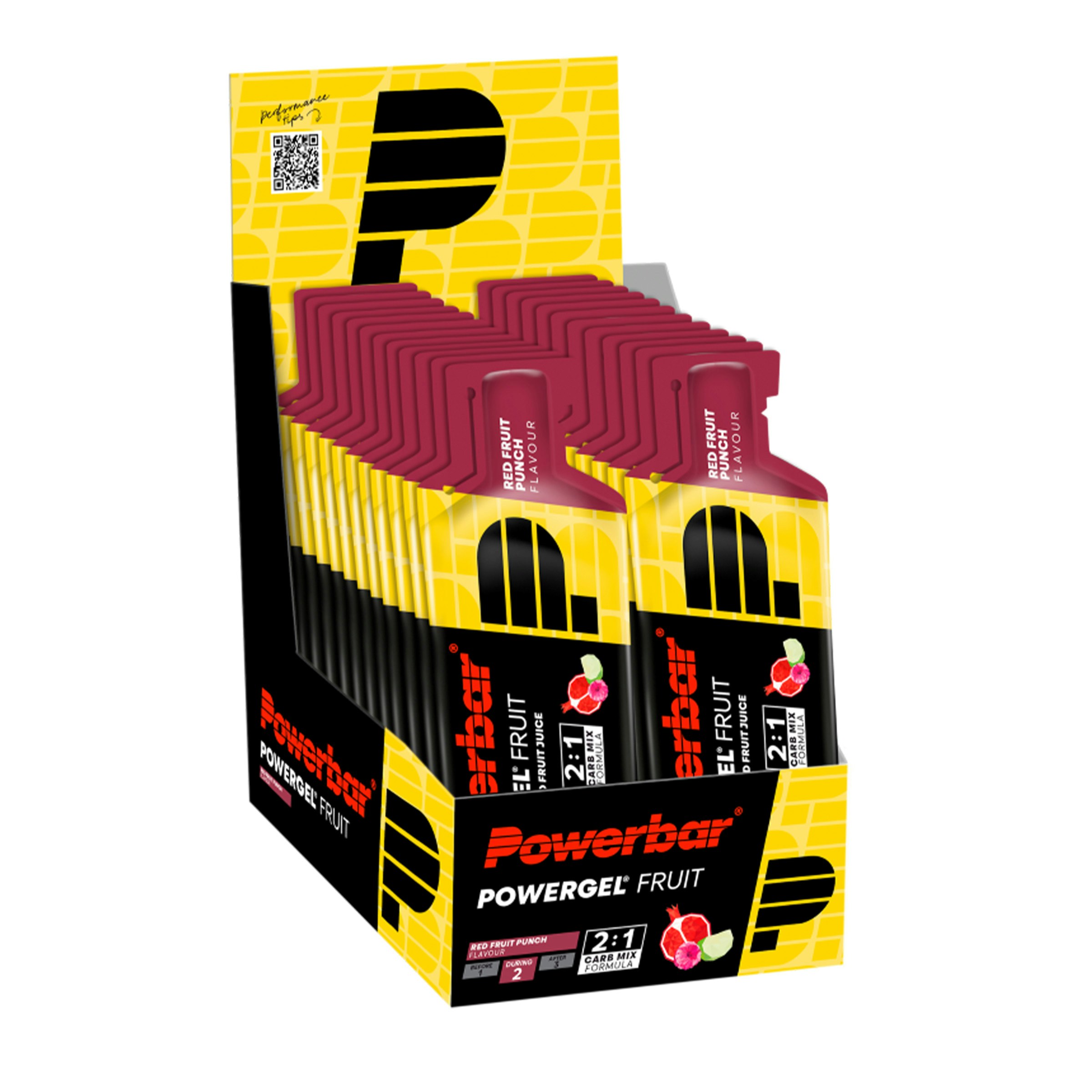 Powerbar Powergel Red Fruit Punch 41g Box