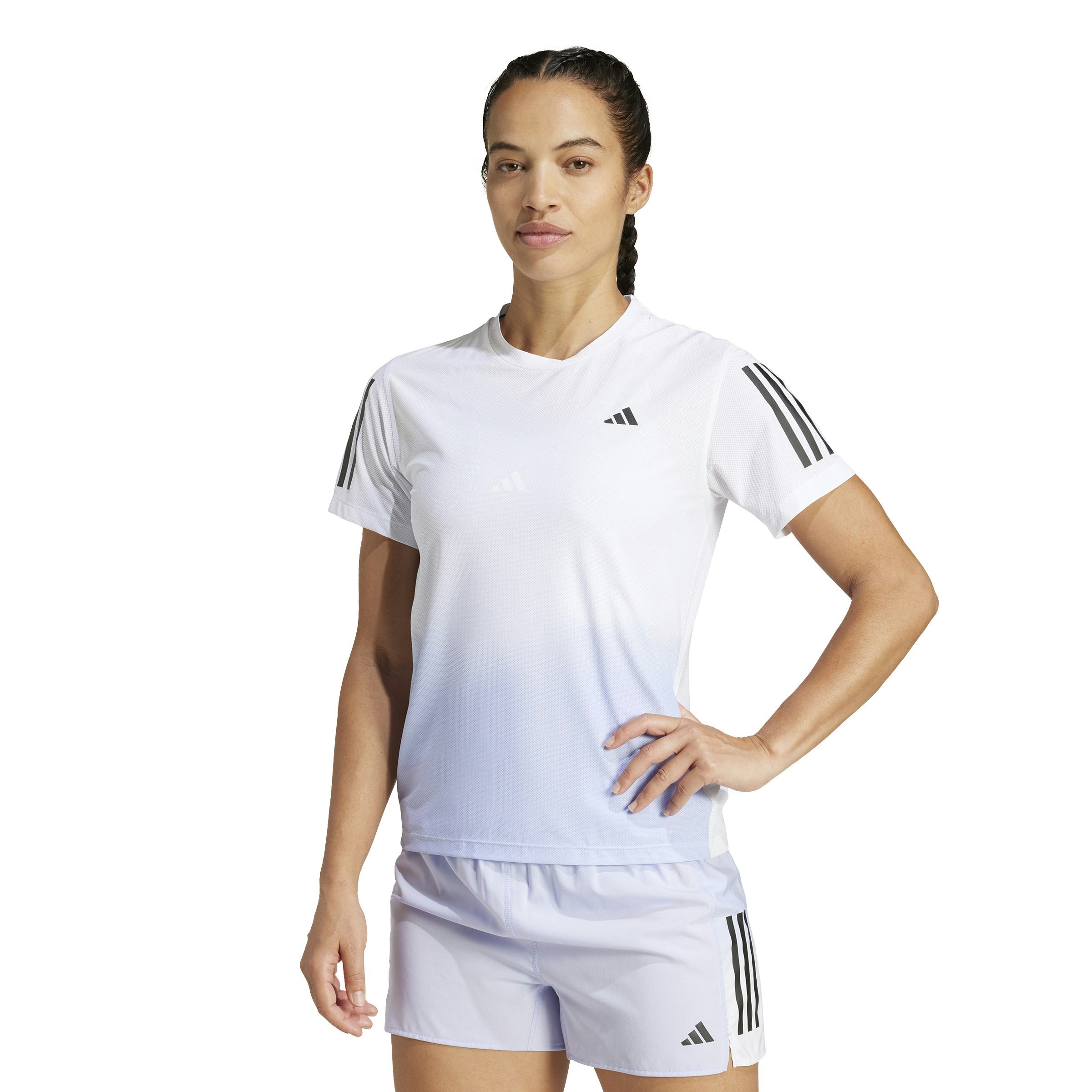 adidas Own The Run Colorblock T-shirt Dames