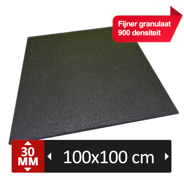 PT Essentials Fit Flex In- and Outdoor rubberen tegel 100x100x3