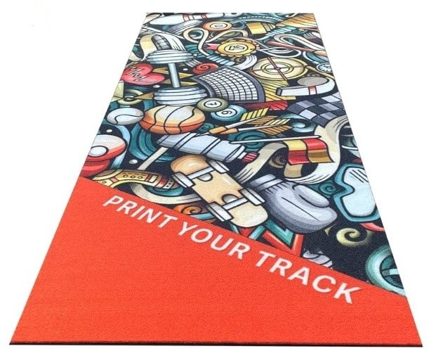 PT Essentials Custom Full Colour Printed Sprinttrack - diverse afmetingen mogelijk