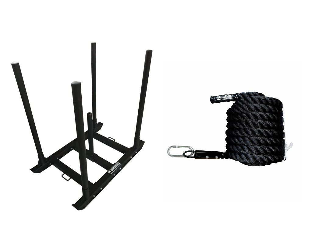 PT Essentials Power Sled Combo - Powersled inclusief Sled Pull Rope