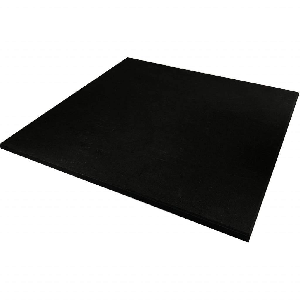 PT Essentials High End Rubber Crossfit Vloerdeel 100 cm - 900 kg/m3 fijngranulaat
