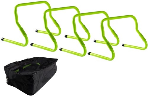 VirtuFit VirtuFit Verstelbare Hordenset - 4 stuks - Met Tas