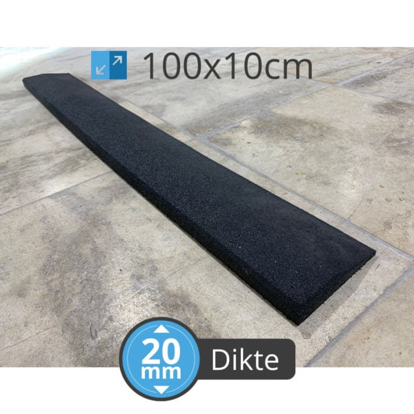 PT Essentials Schuine rand 100 x 10 x 2 high-density tegel