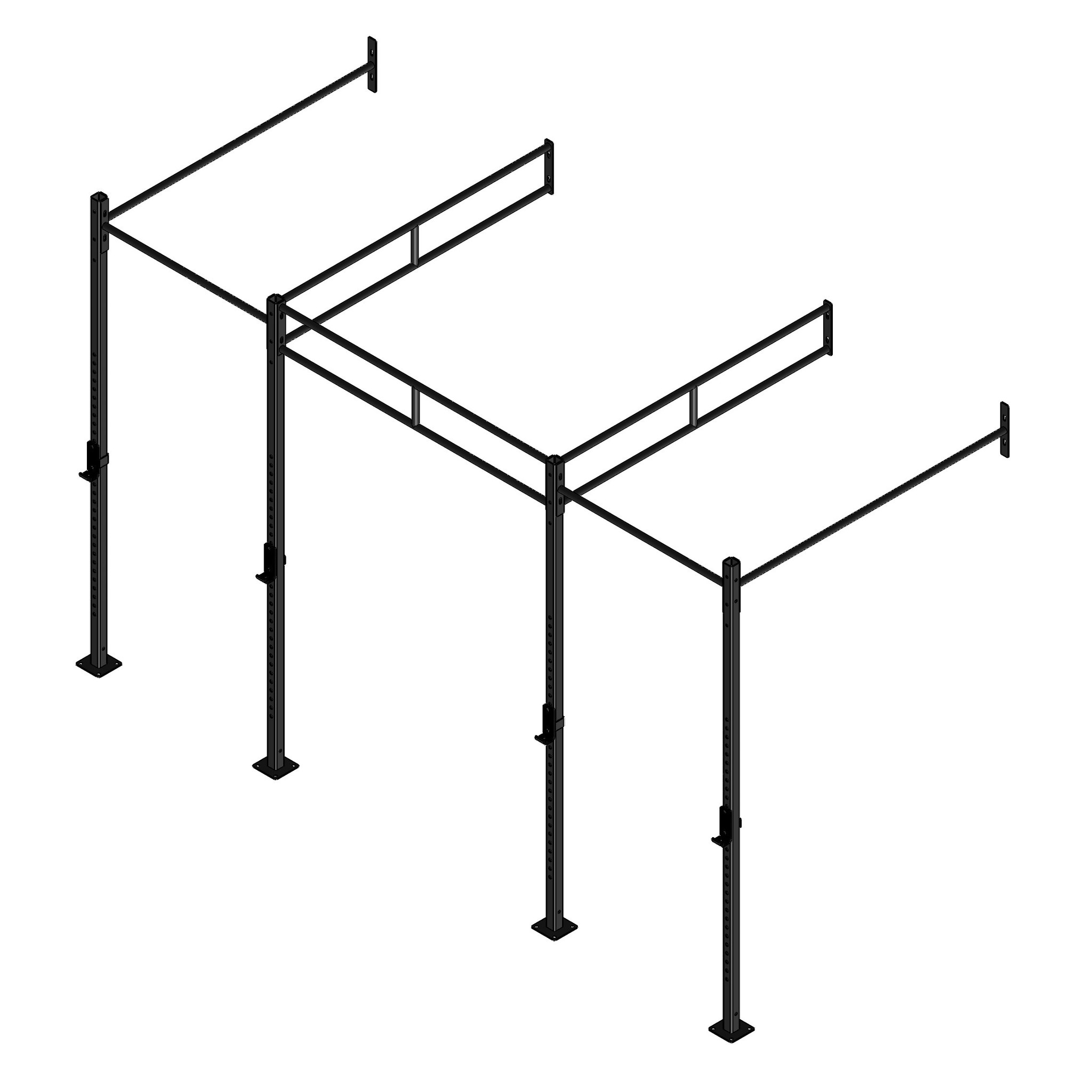 PT Essentials Wall Mount Crossfit Rig V22