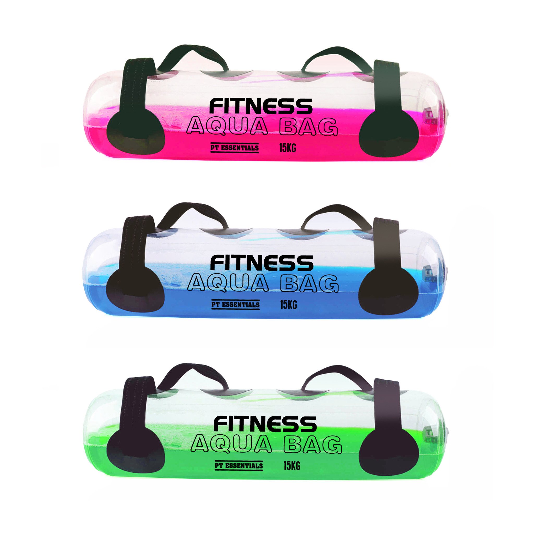 PT Essentials Aqua Bag Transparant met kleurstof - Maten S