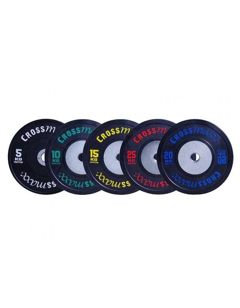 Crossmaxx LMX 85 Black Competition Bumper Plates 50 mm
