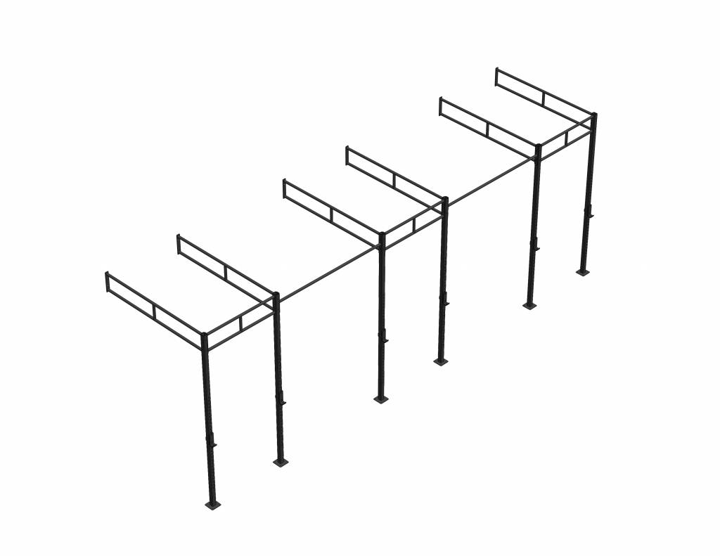 PT Essentials Wall Mount Crossfit Rig V19