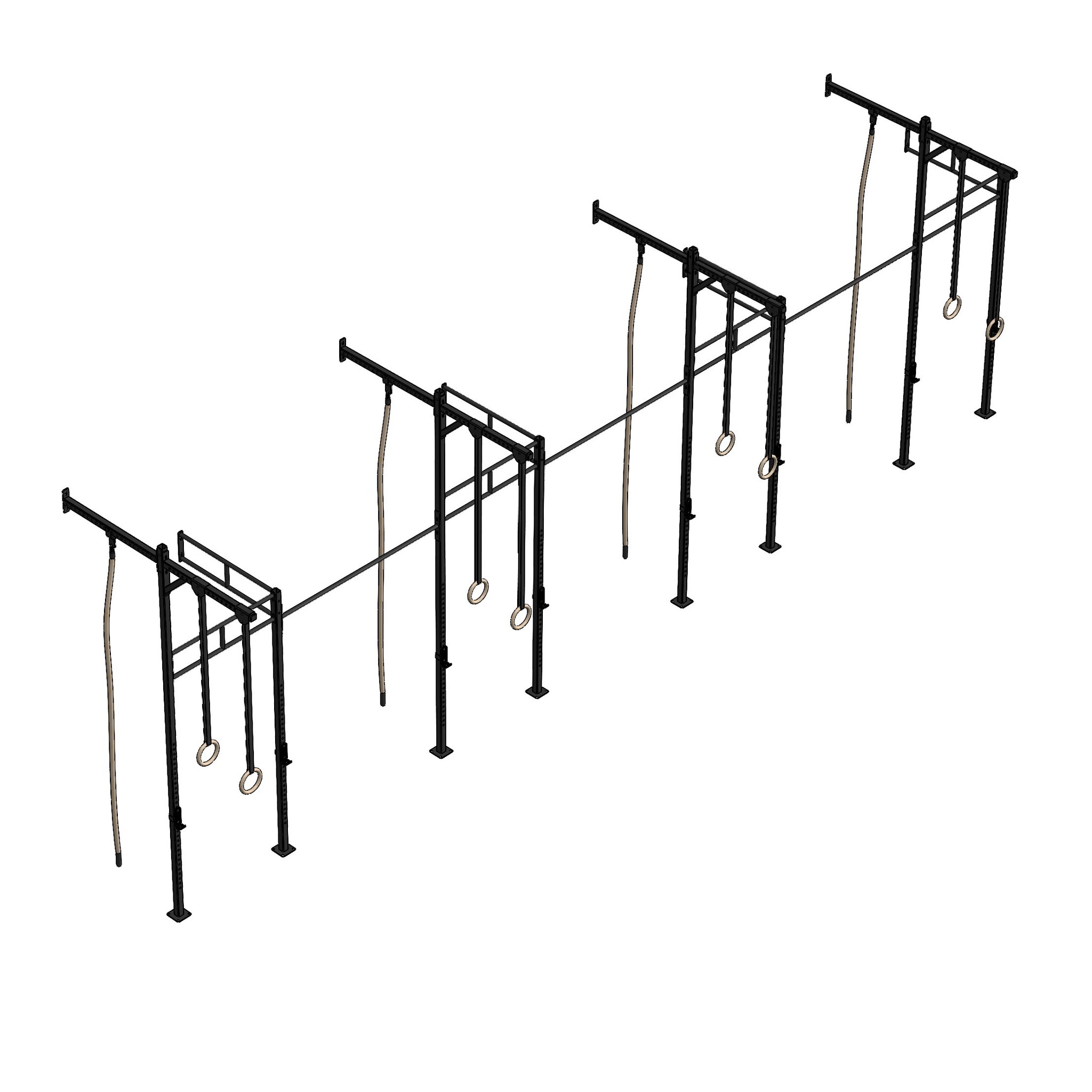 PT Essentials Wall Mount Crossfit Rig V28