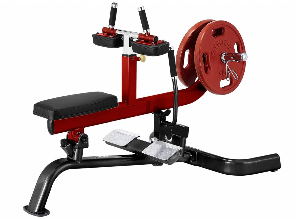Steelflex Plate Loaded Seated Calf Raise Machine