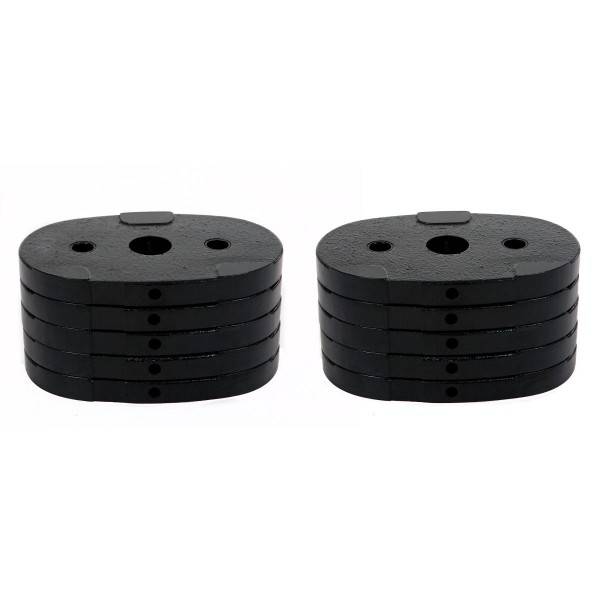 Inspire Fitness Extra gewichten voor FT1 en FT2 - 2 x 22