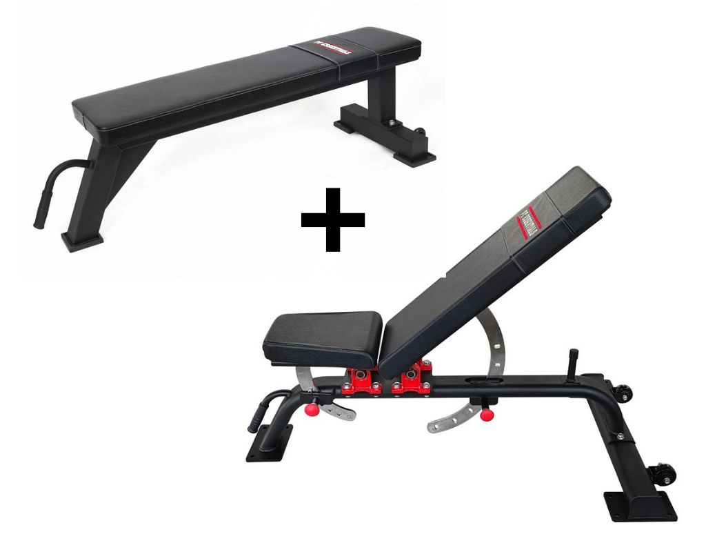 PT Essentials PRO Bench Combo - PRO Adjustable en Flat Bench - verwacht december
