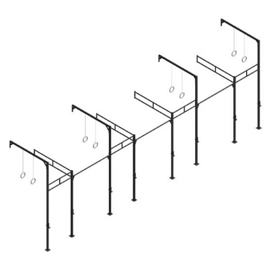 PT Essentials Wall Mount Crossfit Rig V14