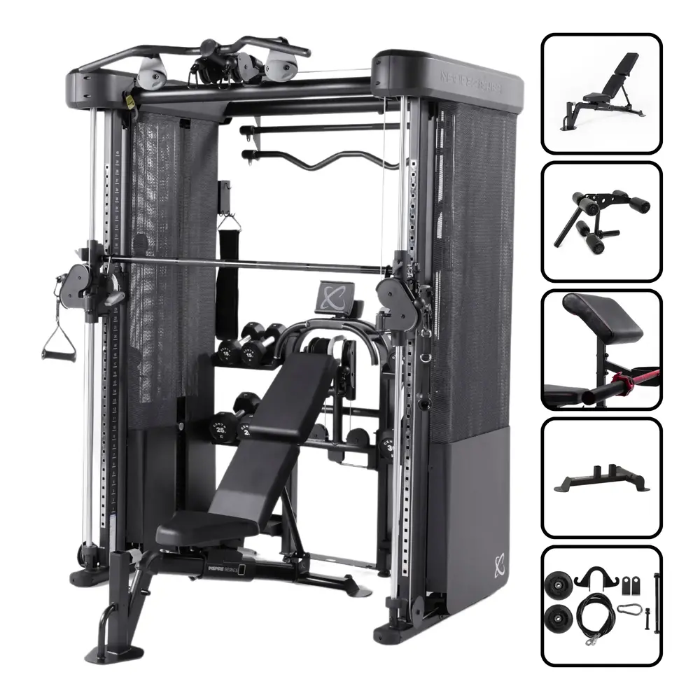 Inspire Fitness FT2 PRO Package Deal - Commercial Smith Machine