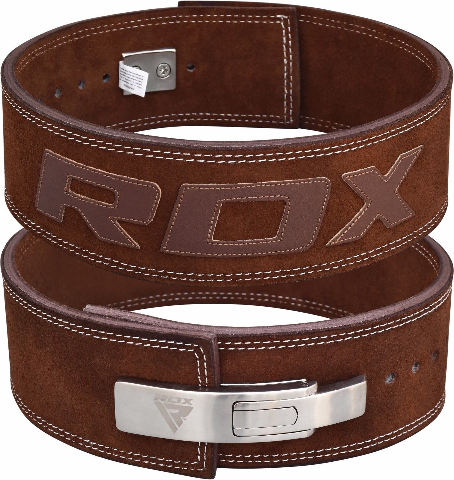 RDX Sports Powerlifting Leren Riem Pro - Met Gesp