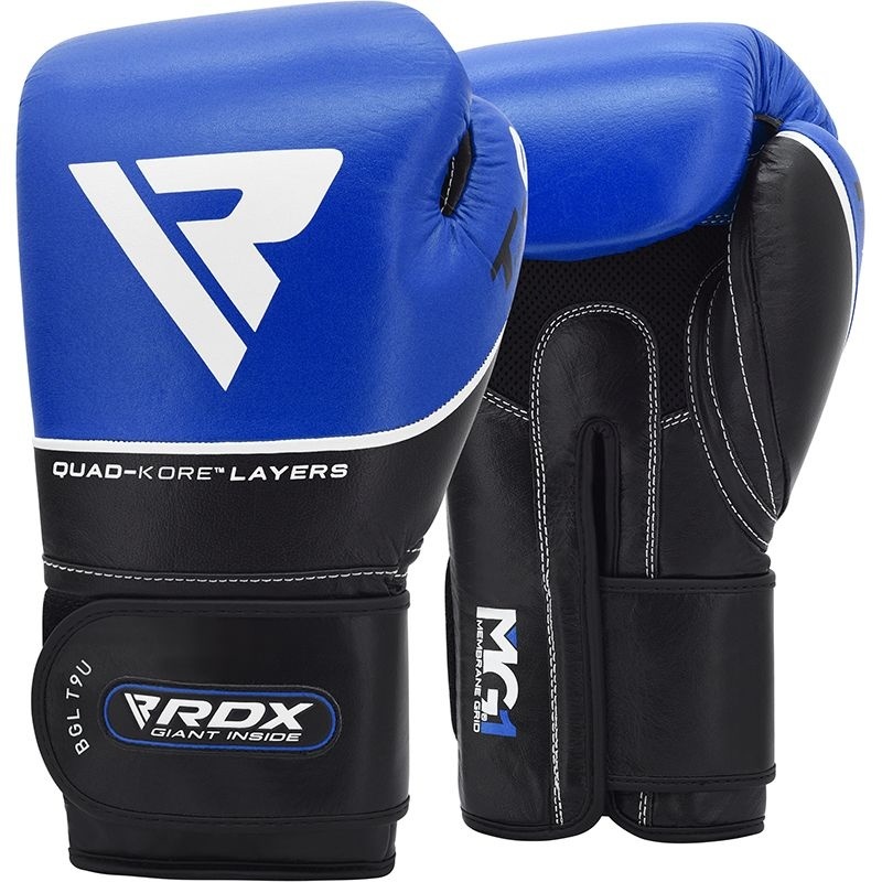 RDX Sports Bokshandschoenen Leer T9 Blauw