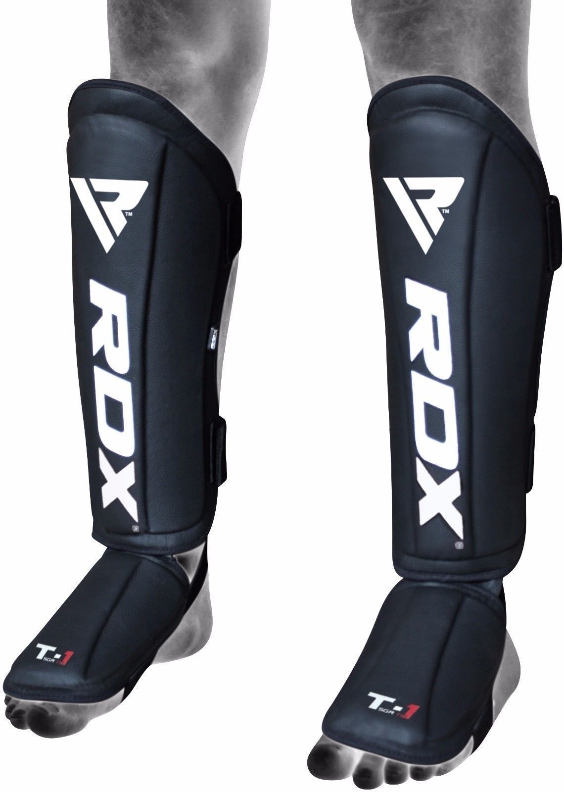 RDX Sports Shin Instep Molded KING - Zwart