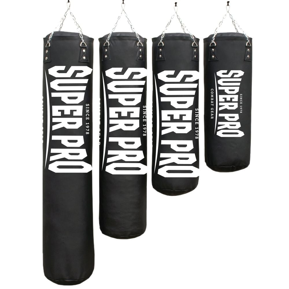 Super Pro Combat Gear Luxury Vertical Logo PU Bokszak