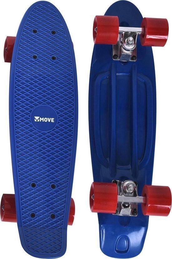 Move Old School Retro Penny Board Blauw
