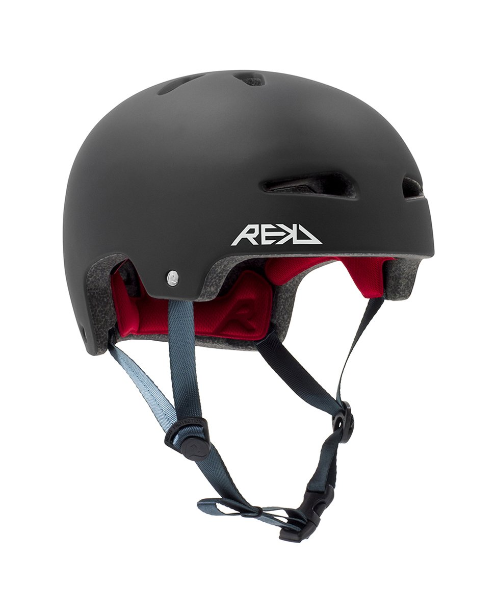 Rekd Ultralite Helm Zwart - S/M : 53 t/m 56cm