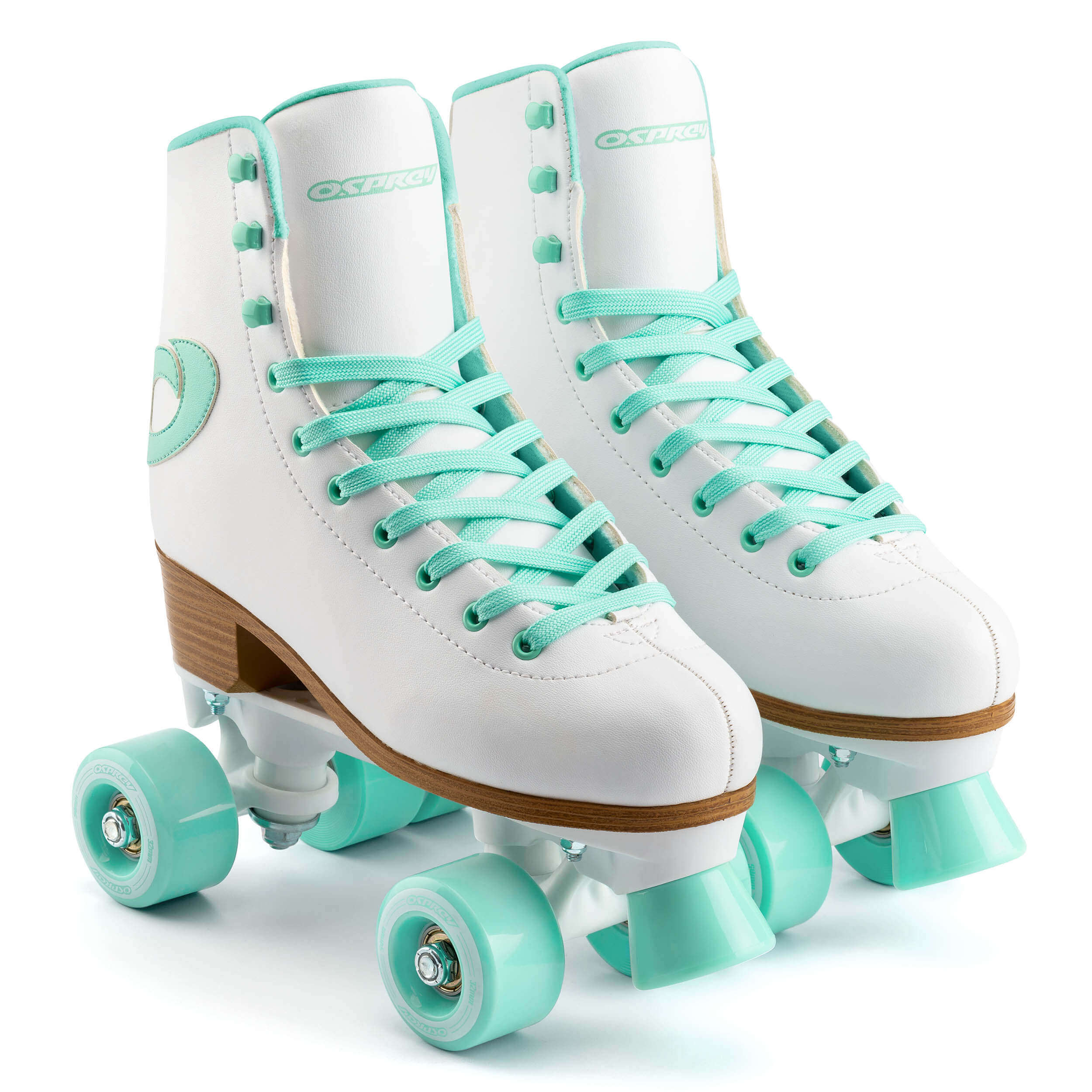 Osprey Rolschaatsen Wit/Licht Blauw - 35/36